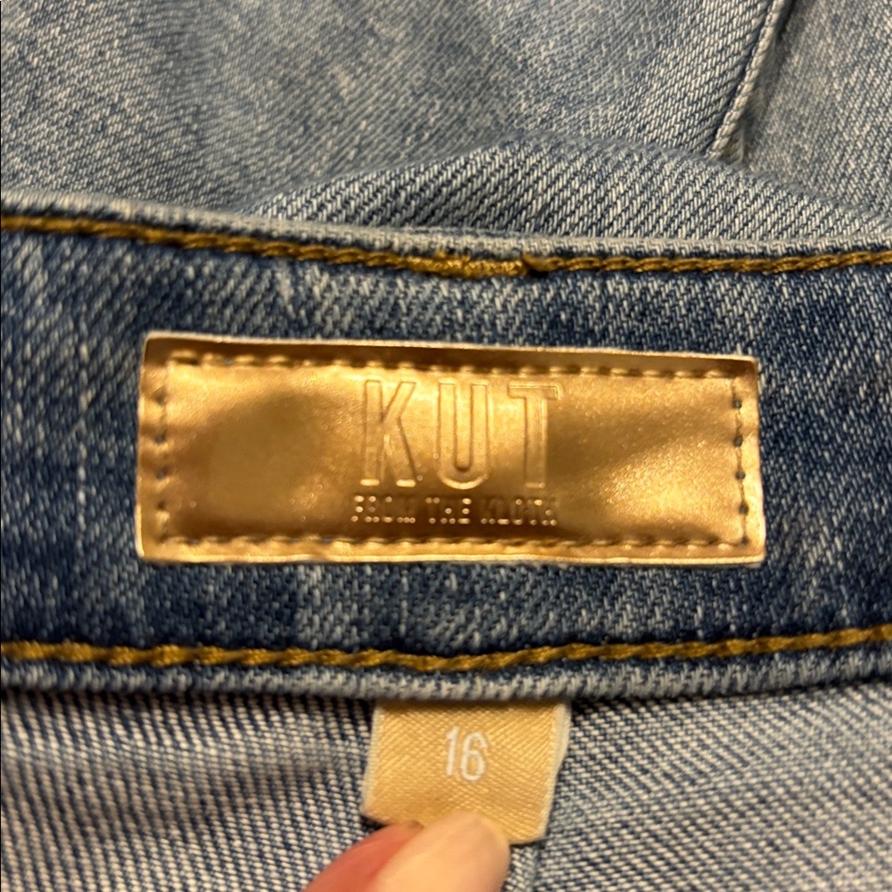 Kut From The Kloth Meg Wide Leg Plus Jeans - Picture 8 of 10